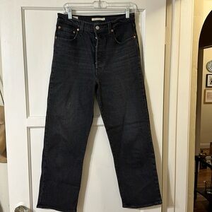 Levis Ribcage straight